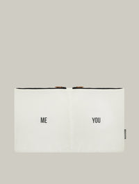 Me & You Double Zipped Pouch