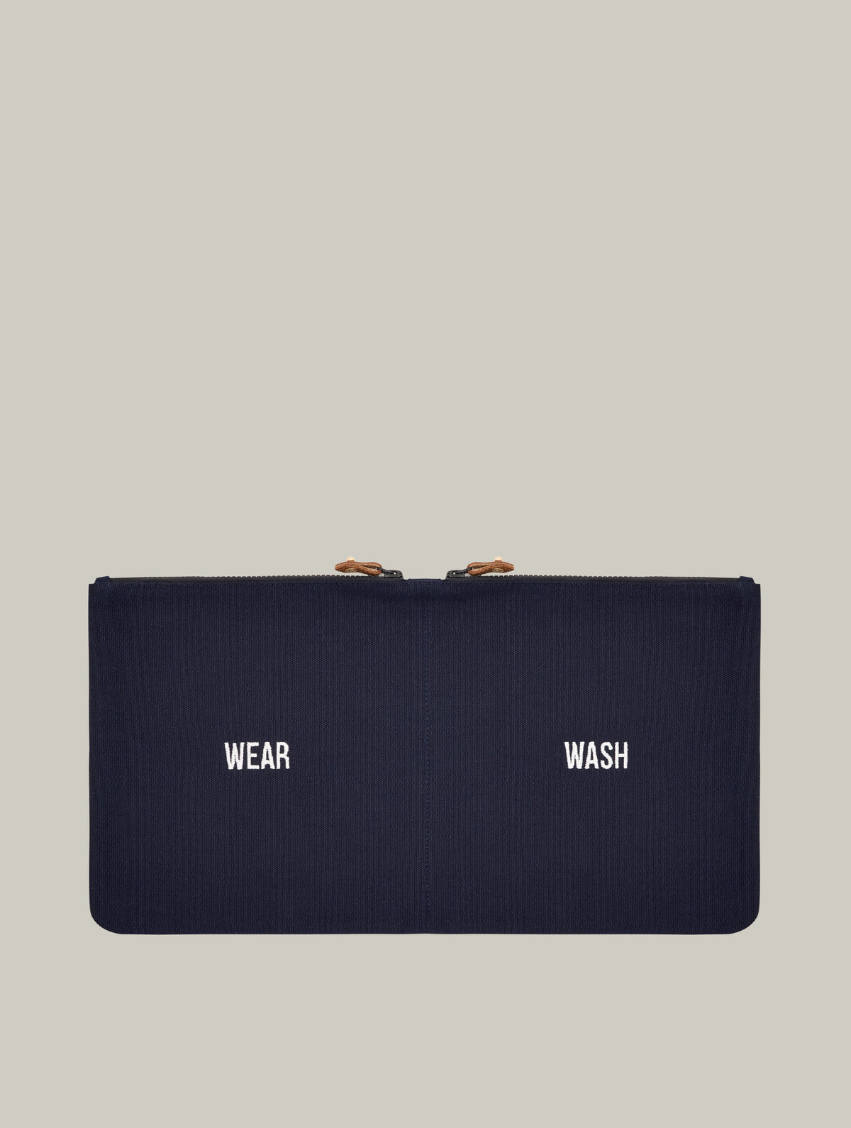 Wear & Wash Double Zipped Pouch