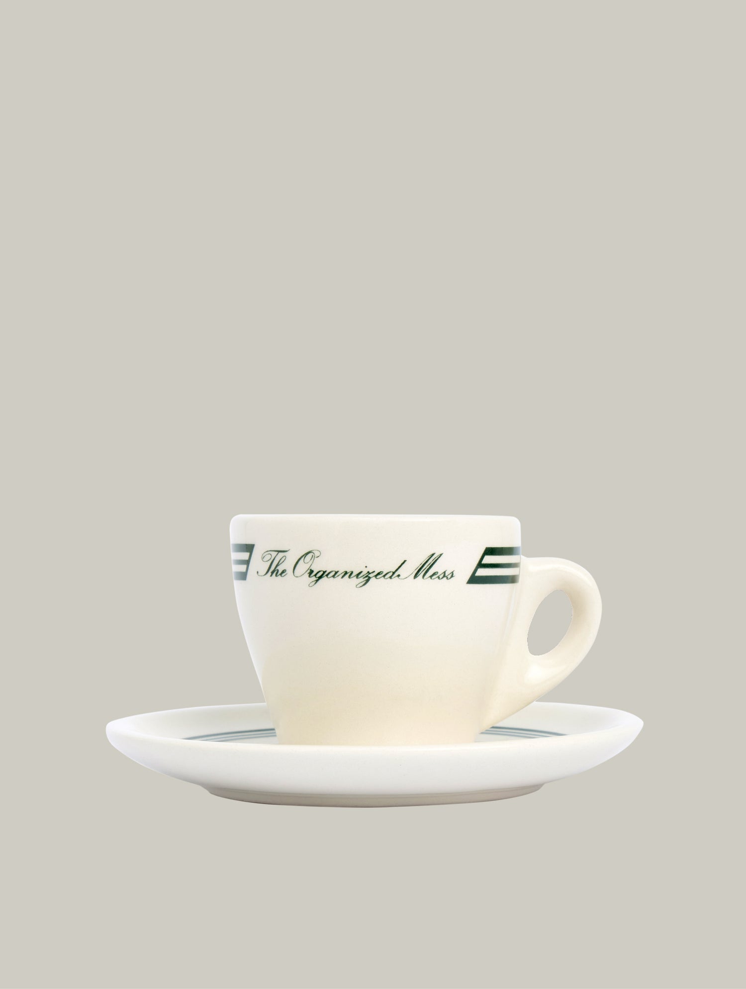 Ceramic Espresso Cup & Saucer